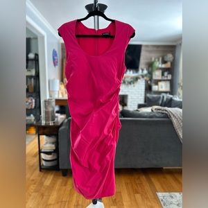 Pink cocktail dress